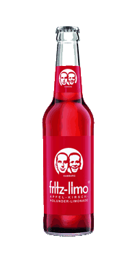 Fritz Apfel-Kirsch-Holunder-Limonade 24/0,33L