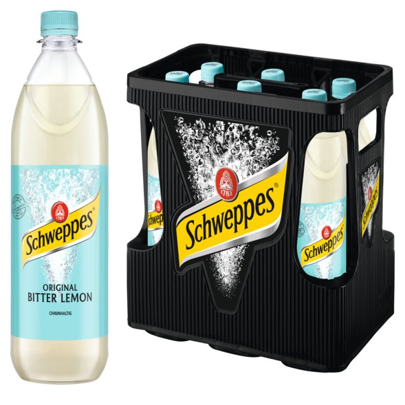 Schweppes Bitter Lemon 6/1,0L