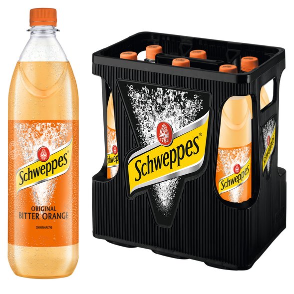 Schweppes Bitter Orange 6/1,0L PET