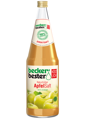 Beckers Bester Apfelsaft trüb 6/1,0L