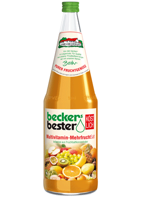 Beckers Bester Multivitamin-Mehrfruchtsaft Multi 6/1,0L