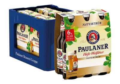 Paulaner Weissbier naturtrüb 24/0,33L