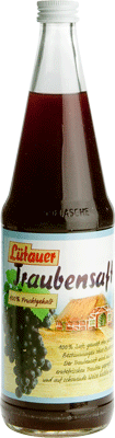 Lütauer Traubensaft 6/0,7L