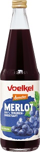 Voelkel Merlot Traubensaft 6/0,7L